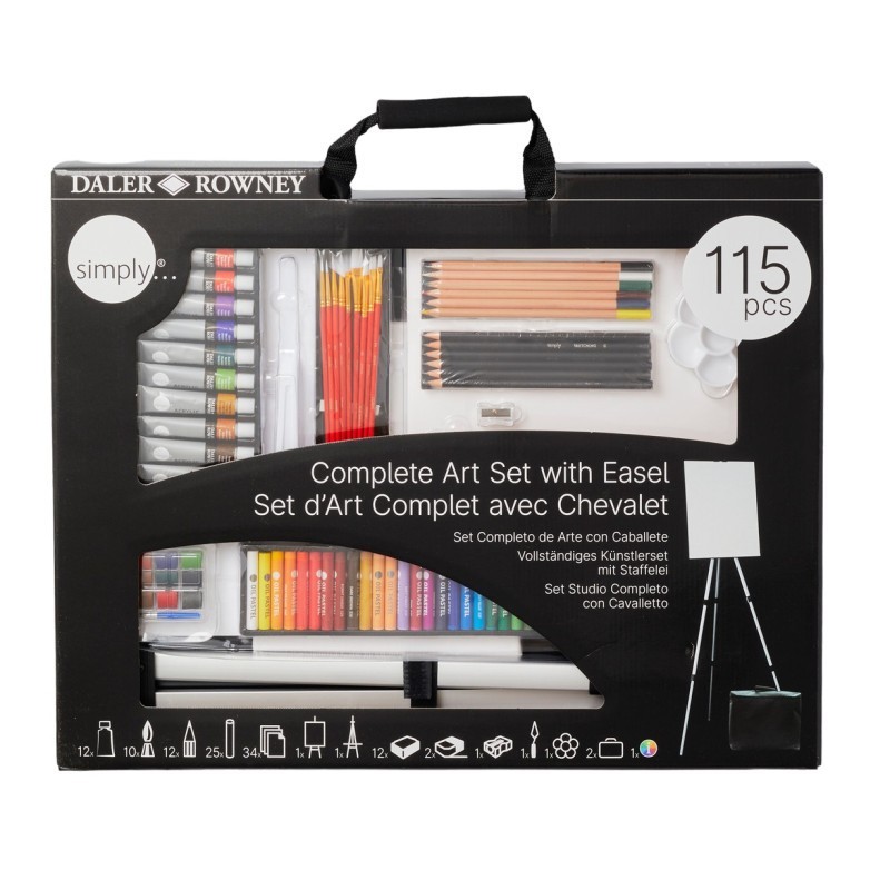 Complete art set 115pcs