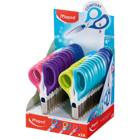 Ciseaux écolier Asymetrique 13 cm SENSOFT Ass Maped