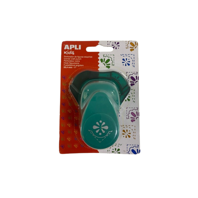 Perforatrice papier coin 25,4mm fleur APLI KIDS