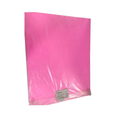 Carton 180g 50x65cm rose fluo sach 25flles APLI KIDS