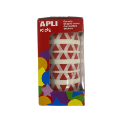 Gommettes géométriques 15mm APLI KIDS