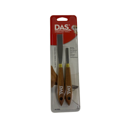 Outils de modelage spatules en acier 2 pcs