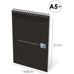 Bloc note intégrale A5 100p 5x5 essentials Oxford
