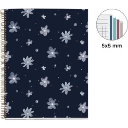 Bloc note A4 5x5 int SPARKLES MR46914 MIQUELRIUS