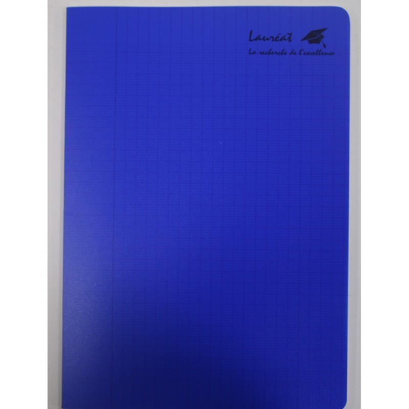 Cahier A4 seyès 70g couverture plastique Lauréat
