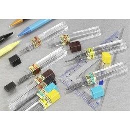 Mine 0.5 HI-POLYMER 2H étui de 12 Pentel