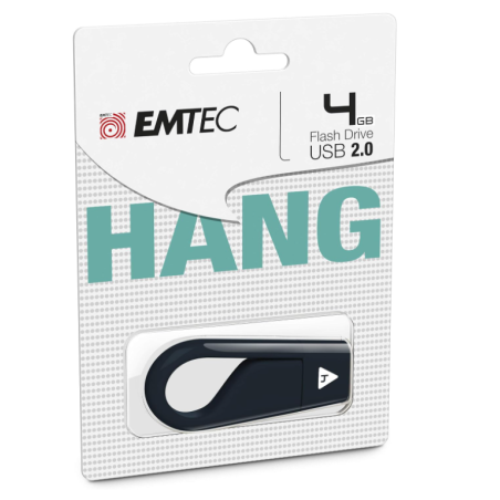 Clé USB2.0 Hang D200 4GB Noir EMTEC