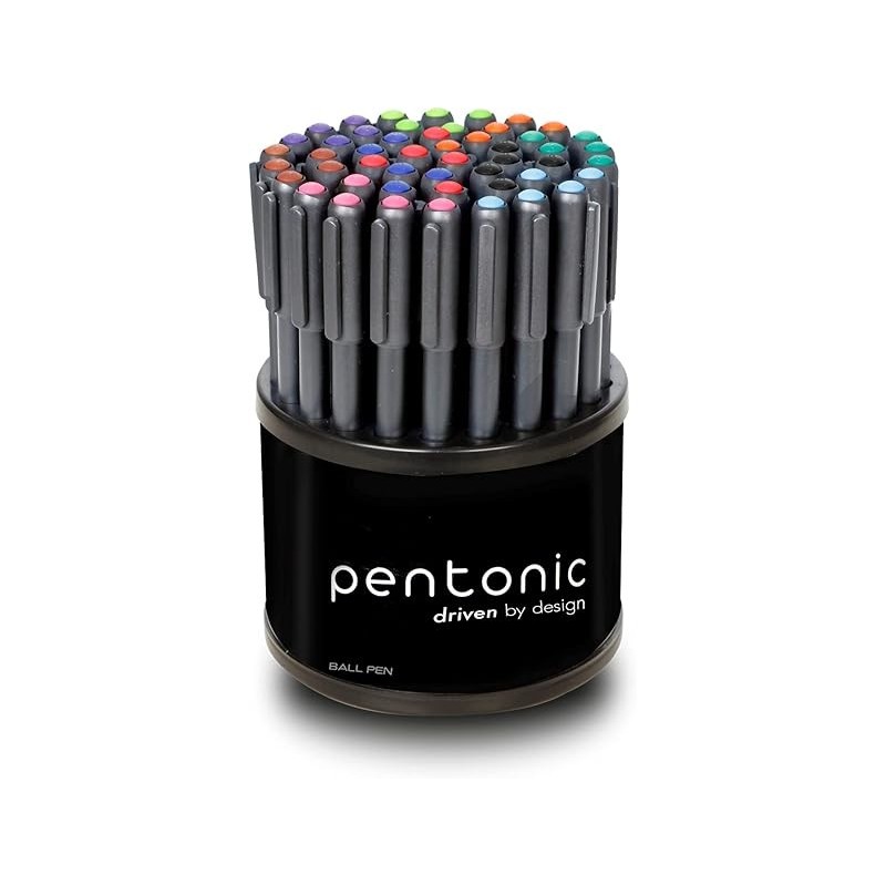 Stylo à bille pte 1 mm bte de 50 Pentonic