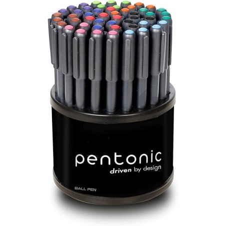 Stylo à bille pte 1 mm bte de 50 Pentonic