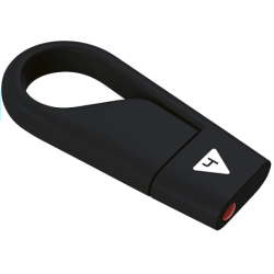 Clé USB2.0 Hang D200 4GB Noir EMTEC
