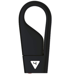 Clé USB2.0 Hang D200 4GB Noir EMTEC