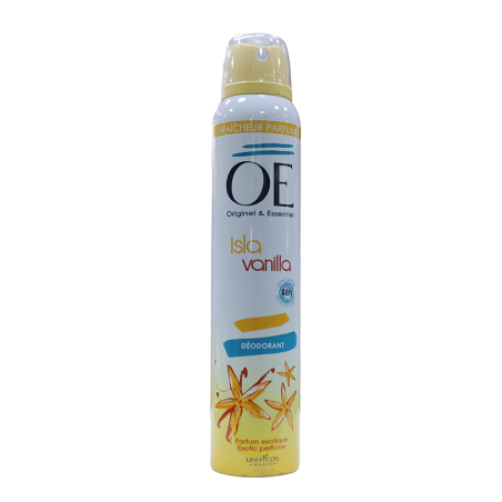 Déodorant Spray Isla Vanilla 200ml  OE