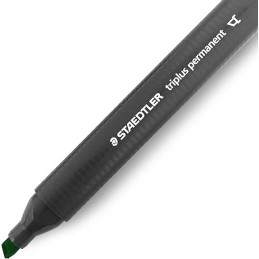 Marqueur permanent biseauté triplus Staedtler