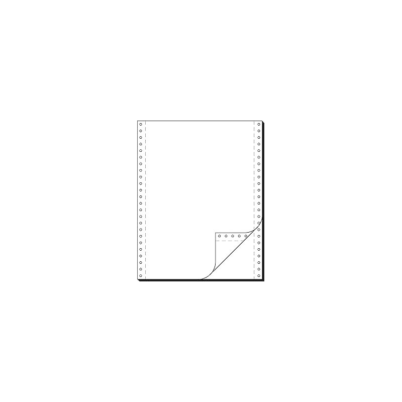 Listing blanc 2plis 380x11mm Lauréat