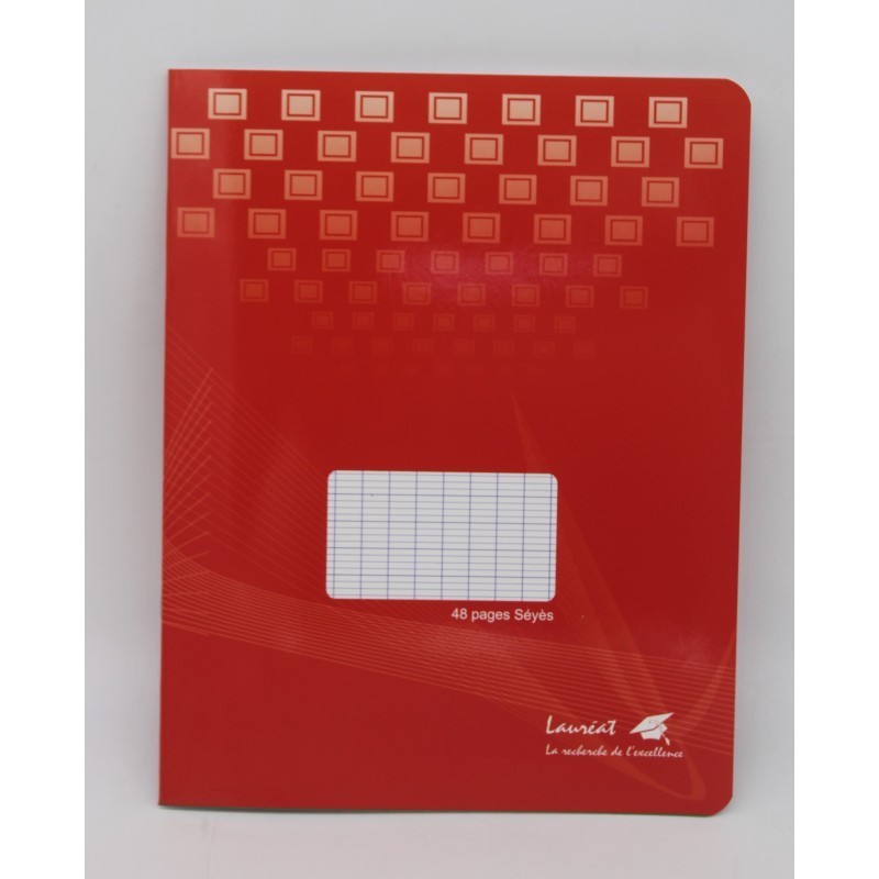 Cahier 17x22 cm seyès 70g Lauréat