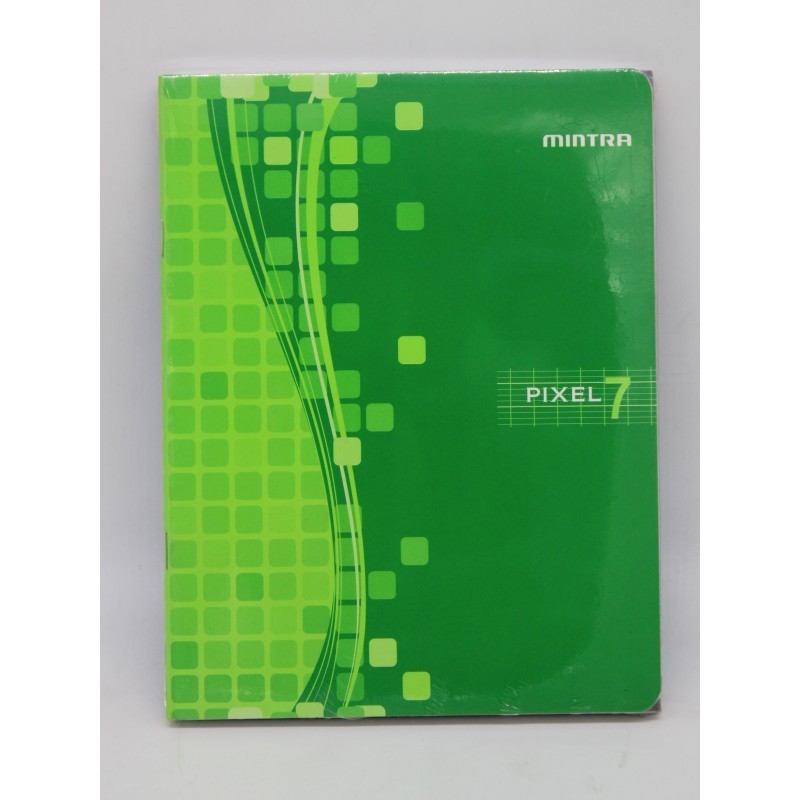 Cahier 17x22 seyès 70g Mintra PIXEL 7