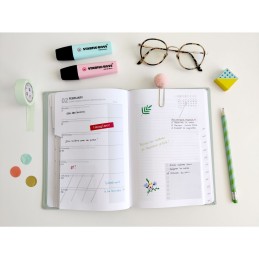 Agenda scolaire 22-23 ML Jungle 12x17cm QUOVADIS