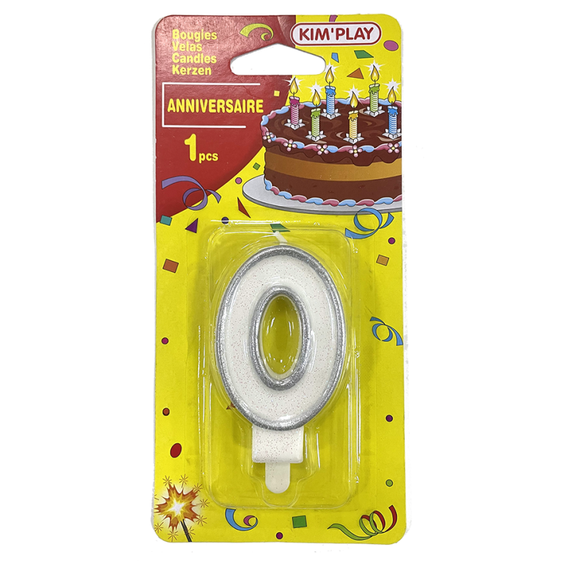BOUGIES CHIFFRE 0