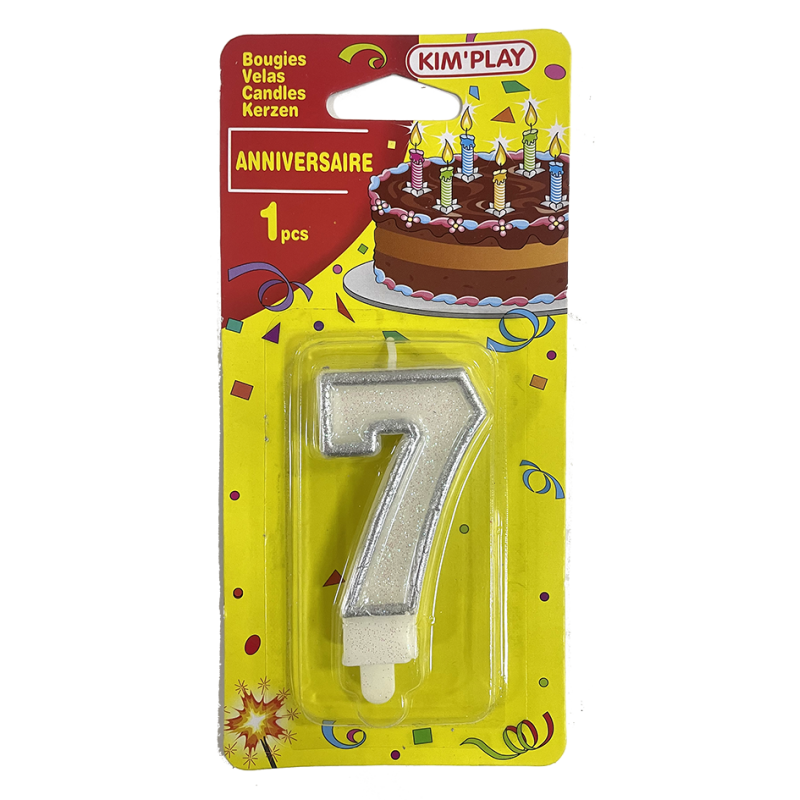 BOUGIES CHIFFRE 7