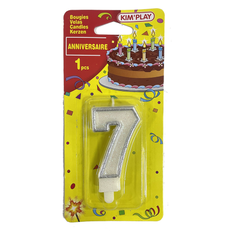 BOUGIES CHIFFRE 7