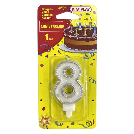 BOUGIES CHIFFRE 8
