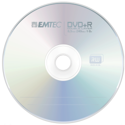DVD+R DL 8,5GB 8X CB 25P EMTEC