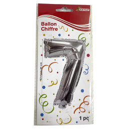 BALLON MÉTAL CHIFFRE 7