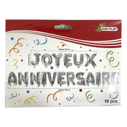 BALLONS GIRLANDE JX AN