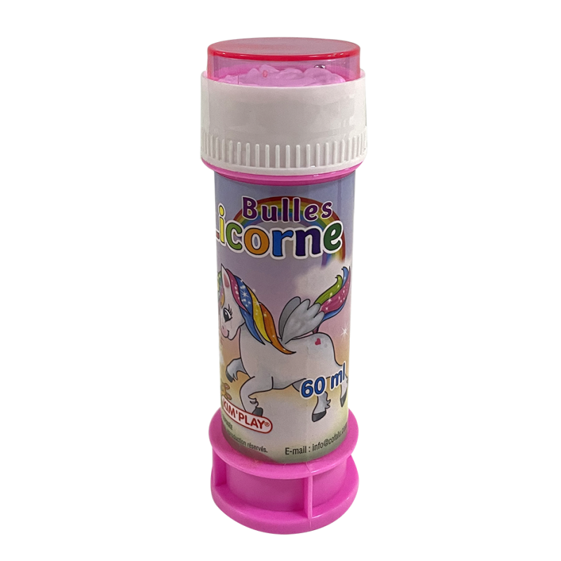 BULLES 60ML LICORNE