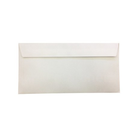 Enveloppe blanche 11x22 autoc. Pqt de 50 Gazelle