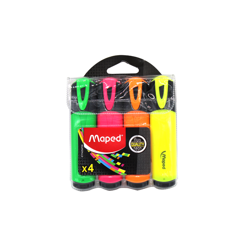 Surligneur (poch. de 4) Maped
