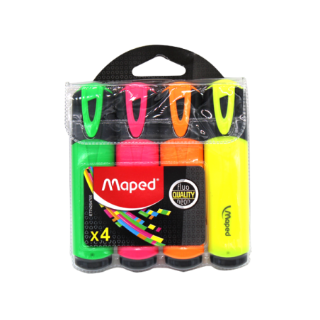 Surligneur (poch. de 4) Maped