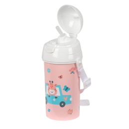 Gourde 500ml ouverture automatique JIRAFA SAFTA