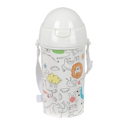 Gourde 500ml ouverture automatique ZOO SAFTA