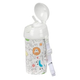 Gourde 500ml ouverture automatique ZOO SAFTA