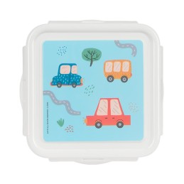 Lunch box 130 x 130 x 75 mm COCHES SAFTA
