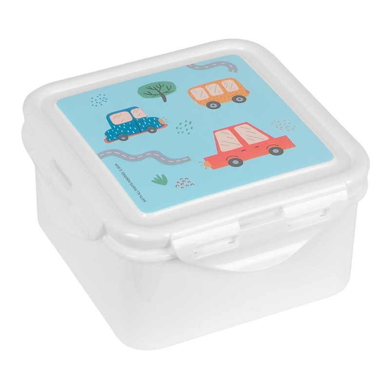 Lunch box 130 x 130 x 75 mm COCHES SAFTA