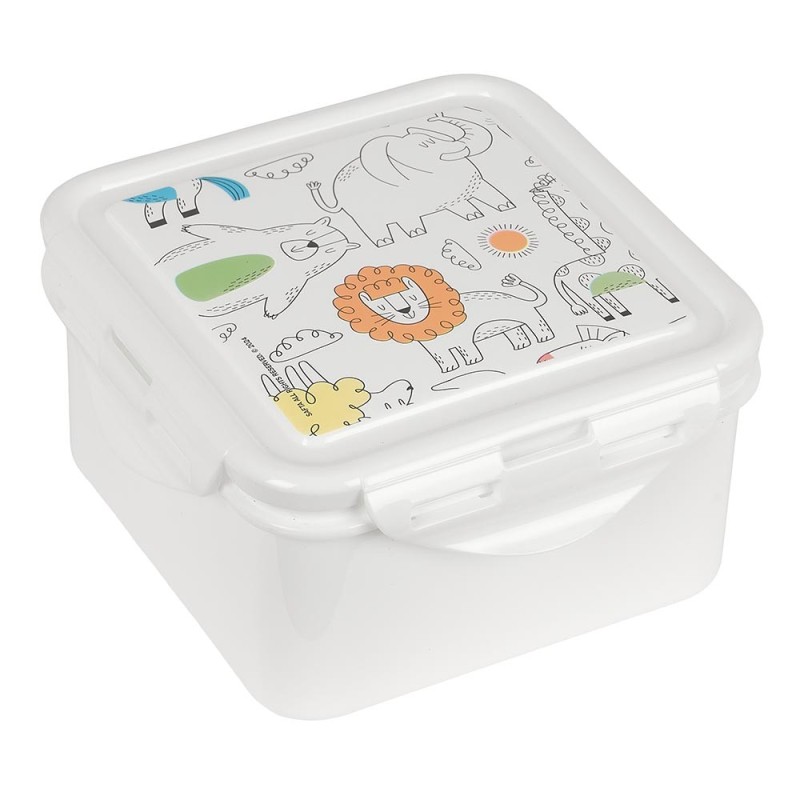 Lunch box 130 x 130 x 75 mm ZOO SAFTA