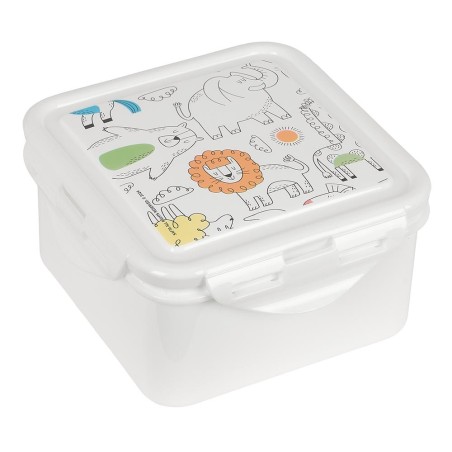 Lunch box 130 x 130 x 75 mm ZOO SAFTA