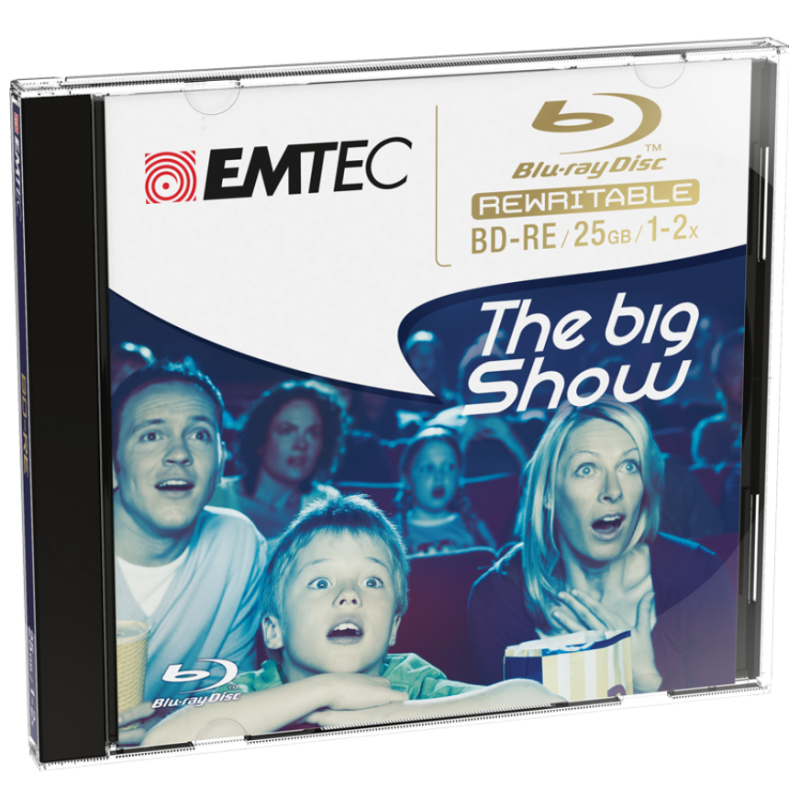 BD-RE 1-2x Jewel Case single EMTEC