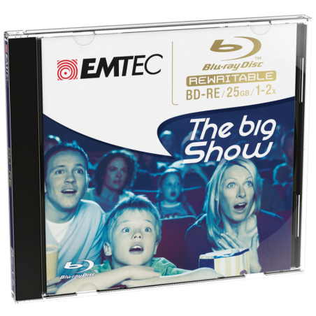 BD-RE 1-2x Jewel Case single EMTEC