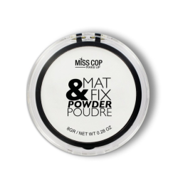 Poudre matifiant et fixateur 8g Miss Cop PCMC4258