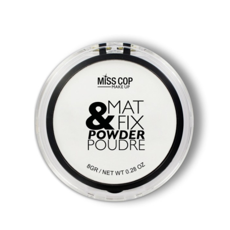 Poudre matifiant et fixateur 8g Miss Cop PCMC4258