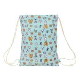 Sac de gym Junior 260 x 340 mm CATS and DOGS SAFTA