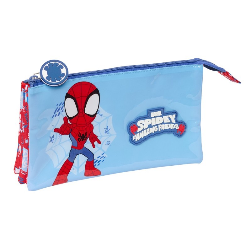 Trousse Triple 220 x 30 x 120 mm SPIDEY SAFTA