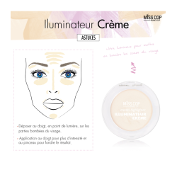Illuminateur crème Miss Cop CREMC4242
