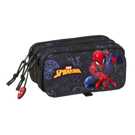 Trousse Big triple 215 x 80 x 100 mm SPIDERMAN SAFTA