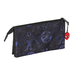 Trousse Triple 220 x 30 x 120 mm SPIDERMAN SAFTA