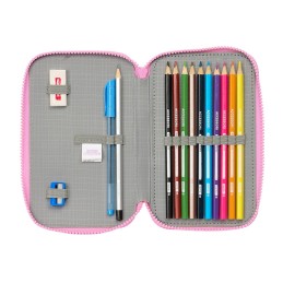 Trousse Triple filled 28pcs 125x40x195 mm Gabby's doll house SAFTA