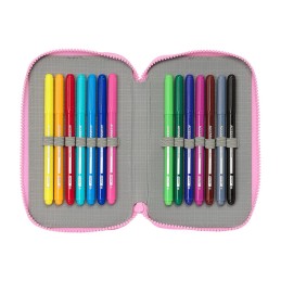 Trousse Triple filled 28pcs 125x40x195 mm Gabby's doll house SAFTA